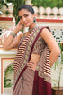 Vasthrlay Fashion Stripes Printed Ethnic Wear