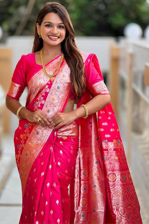 Vasthrlay Kanjivaram Unstitched Blouse Ethnic Wear