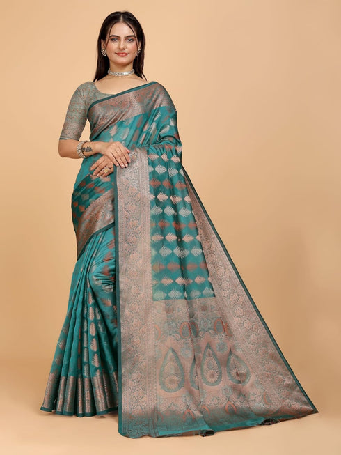 Vasthrlay Organza Ethnic Wear