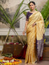 Vasthrlay Womens Weaving Unstitched Dark Green Saree