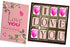redbakers.in I Love You 12 Chocolate Gift Box & Greeting card