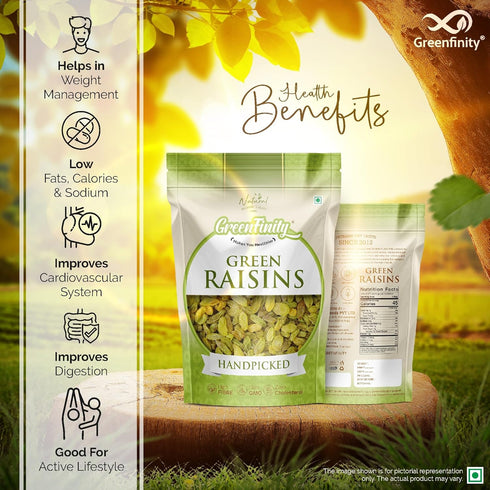 GreenFinity Premium Seedless Green Raisins