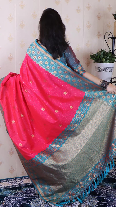Vasthrlay Kanjivaram Unstitched Blouse Ethnic Wear