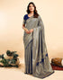 Vasthrlay Kanjivaram Banarasi Wedding Light Green Saree