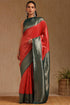 Vasthrlay Blend Woven Saree