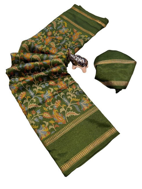 Vasthrlay Kashmiri Weaving Mehendi1