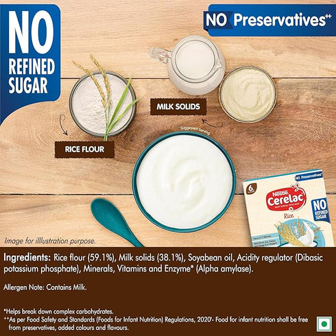 CERELAC Baby Food Cereal | Rice