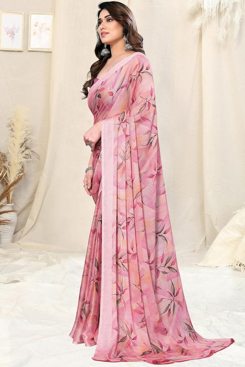 Vasthrlay Fashion Chiffon Printed Ethnic Wear