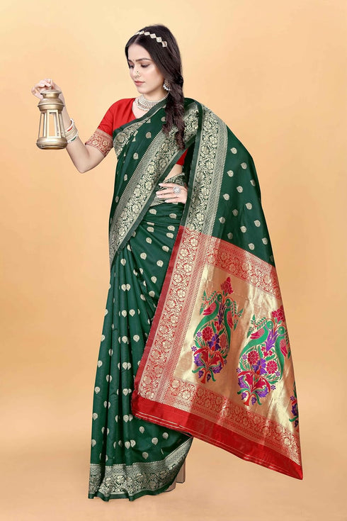 Vsathrlay Banarasi Paithani Kanjivaram Collections Ethnic Wear