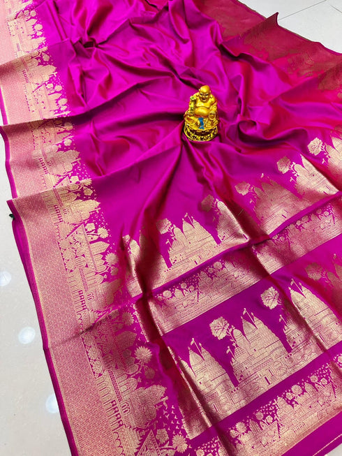 Vasthrlay Banarasi Border Saree