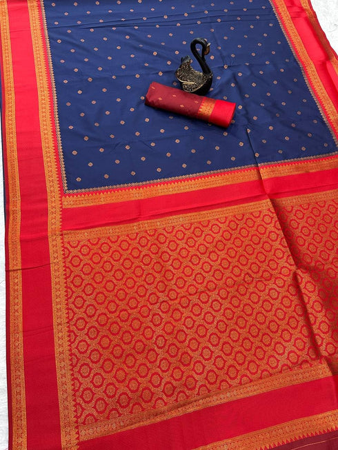 Vasthrlay Banarasi Soft Saree