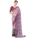 Vasthrlay Georgette Bandhani Unstitched Grey Saree