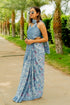 Vasthrlay Fashion Chiffon Georgette Coral Ethnic Wear