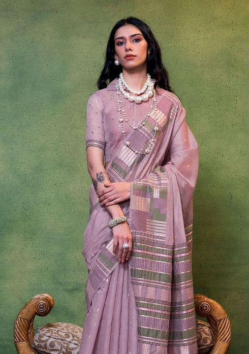 Vasthrlay Kanjivaram Cotton Unstitched Ethnic Wear