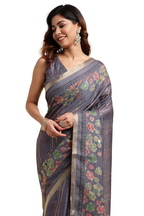 Vasthrlay Fashion Polyester Printed Ethnic Wear