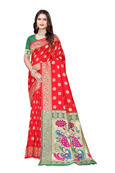 Vsathrlay Banarasi Paithani Kanjivaram Collections Ethnic Wear