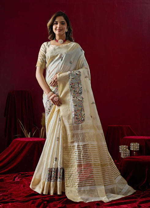 Vasthrlay Embroidery Saree