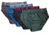 Dixcy Scott Men's Cotton Brief (Multicolour, 95 Cms) - Pack of 4