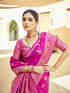 Vasthrlay Kanjivaram Unstitched Saree