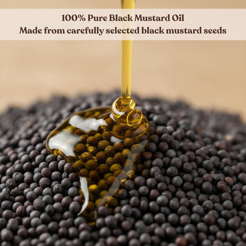 Adya Woodpressed Black Mustard Oil