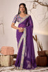 VasthrlayEmbroidered Unstitched Saiyaara Gold Free Ethnic Wear
