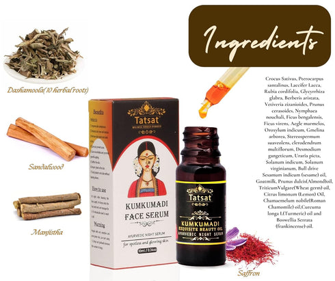 Tatsat Kumkumadi Exquisite Face Glow Serum