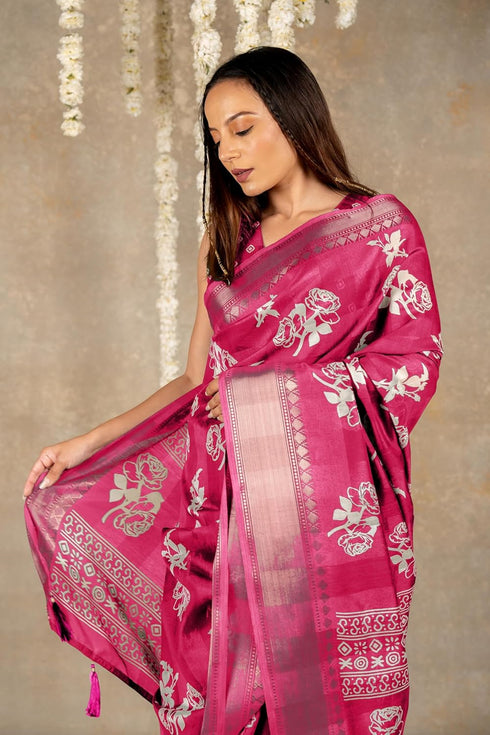 Vasthrlay Fashion Kalamkari Printed Ethnic Wear