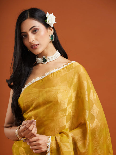 Vasthrlay Wine Unstitched Saree