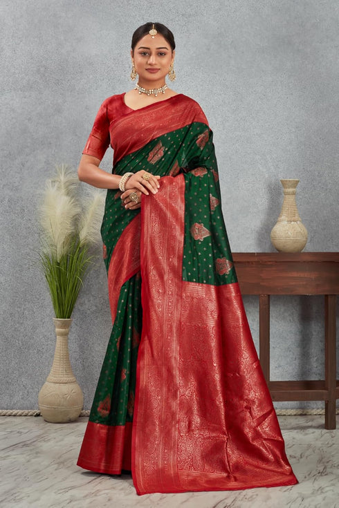 Vasthrlay Design Banarasi Traditional Whitered