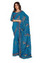 Vasthrlay Georgette Unstitched Saree