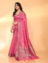 Vasthrlay Jacquard Boardered Unstitched Mustard Free Ethnic Wear