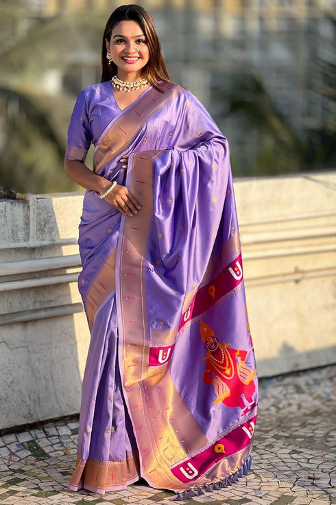 Vasthrlay Kanjivaram Paithani Unstitched Mahendi Ethnic Wear