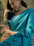 Vasthrlay Womens Printed Unstitched Beige Saree