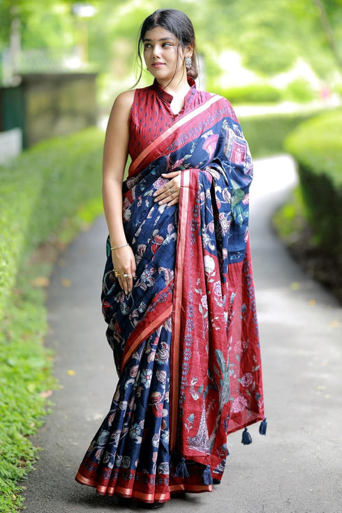 Vasthrlay Fashion Viscose Printed Ethnic Wear