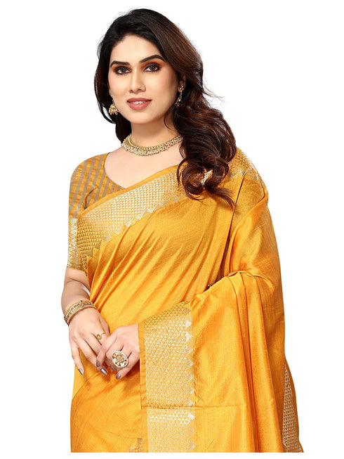 Vasthrlay Jacquard Unstitched Saree