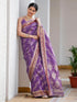 Vasthrlay Weaving Banarasi Maroon Saree