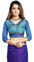 Vasthrlay Royal Blue Saree