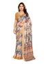 Vasthrlay Digital Printed Unstitched Brown Free Ethnic Wear