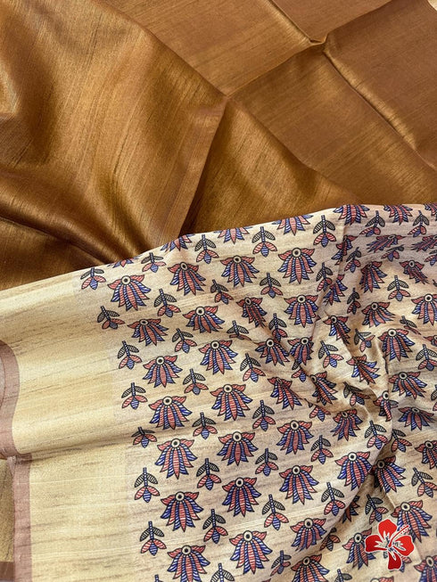 Vasthrlay Tussar Saree Bordar