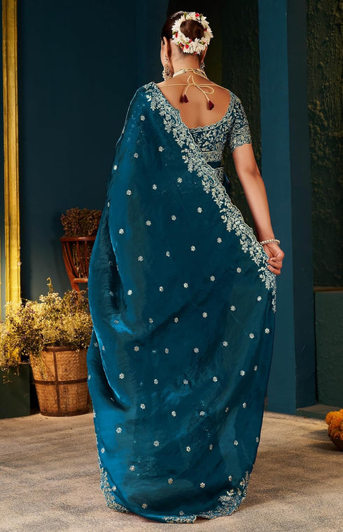 Vasthrlay Embroidered Traditional Embellished Applique Bollywood