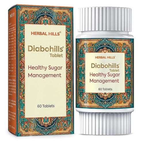 Herbal Hills Ayurveda Diabohills Plus Tablets