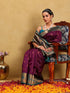 Vasthrlay Banarasi Unstitched Saree