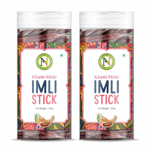 NatureVit Imli Candy Sticks Khatti Meethi Tamarind Stick Candy