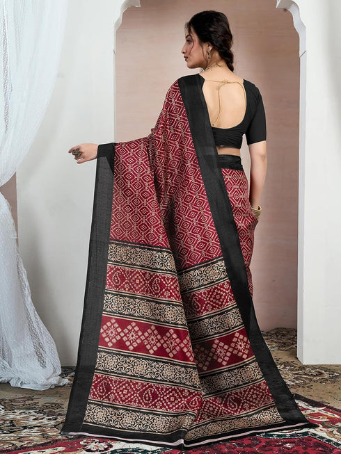 Vasthrlay Bhagalpuri Printed Unstitched 4161s246n White