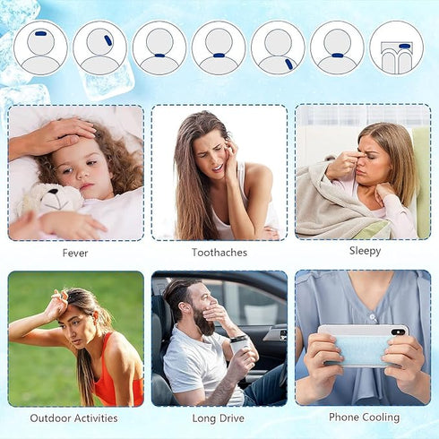 Garihc Enterprise Fever Cooling Gel Patches Cooling Forehead Strips