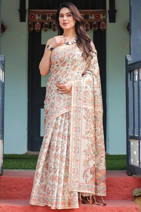 Vasthrlay Cotton Unstitched Blouse Ethnic Wear