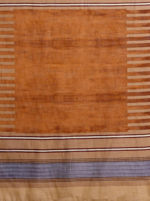 Vasthrlay Weaving Printed Beige Saree