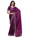 Vasthrlay Maroon Unstitched Saree