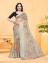 VasthrlayOrganza Printed Unstitched Rani Free Ethnic Wear