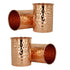 Pure Copper Hammered Tumbler 300ml